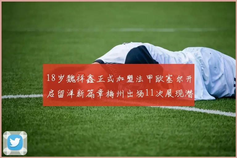 18岁魏祥鑫正式加盟法甲欧塞尔开启留洋新篇章梅州出场11次展现潜力